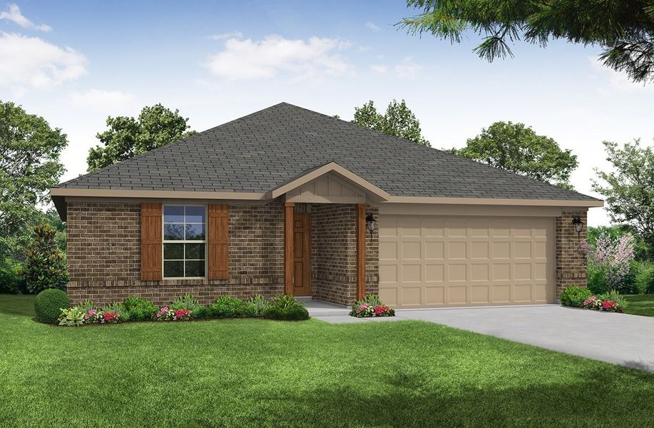 New construction Single-Family house Sierra, 5304 Pagewood Drive, Denton, TX 76207 - photo