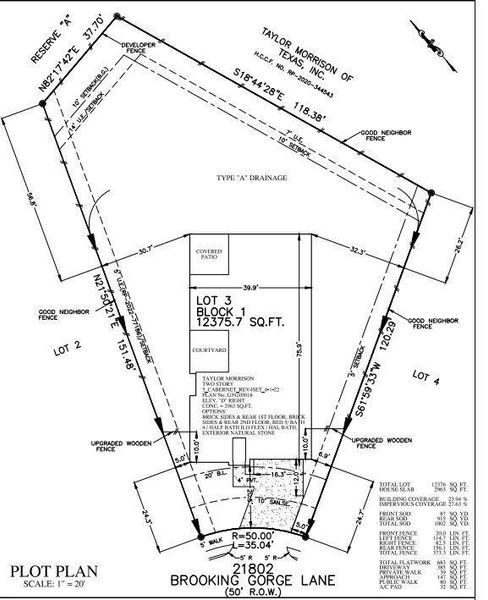 Plot Plan