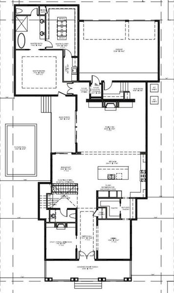 *First Floor* Current design and layout of 1222 Herkimer