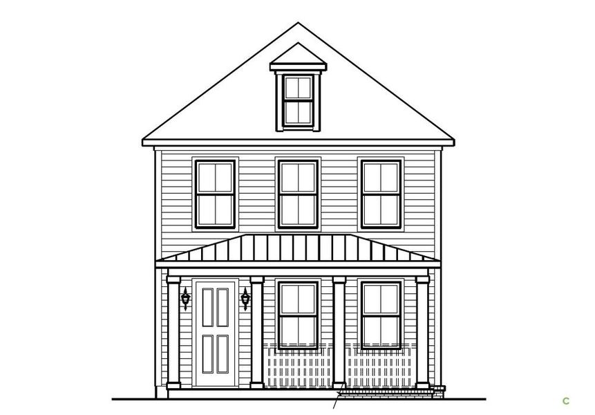 New construction Single-Family house Richardson / Cottage Series, 1009 Oak Bluff Avenue, Charleston, SC 29492 - photo