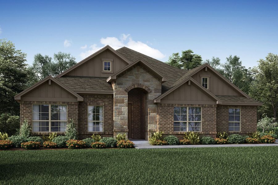 New construction Single-Family house Lansing, 1768 Vista Way, Waxahachie, TX 75165 - photo