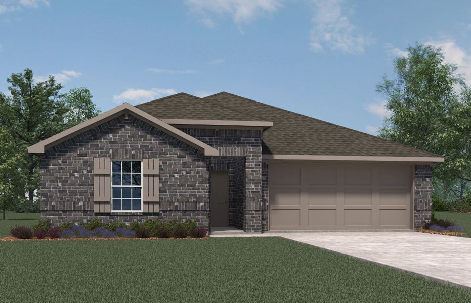 New construction Single-Family house Burnet, 3410 Cape Rose, Pearland, TX 77581 - photo