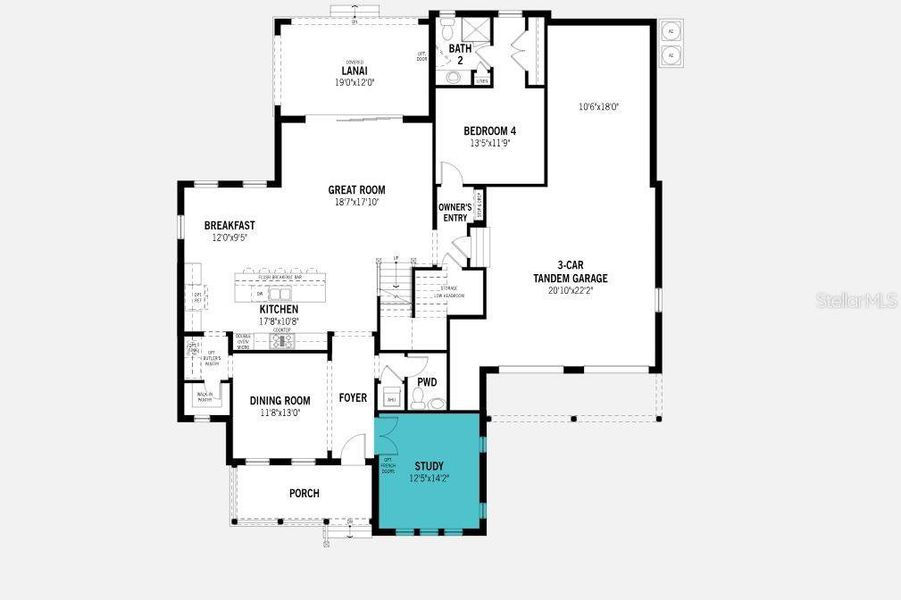 First Floor Floorplan