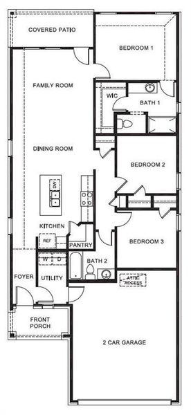 D.R. Horton's Amber floorplan - All Home and community information, including pricing, included features, terms, availability and amenities, are subject to change at any time without notice or obligation. All Drawings, pictures, photographs, video, square footages, floor plans, elevations, features, colors and sizes are approximate for illustration purposes only and will vary from the homes as built.