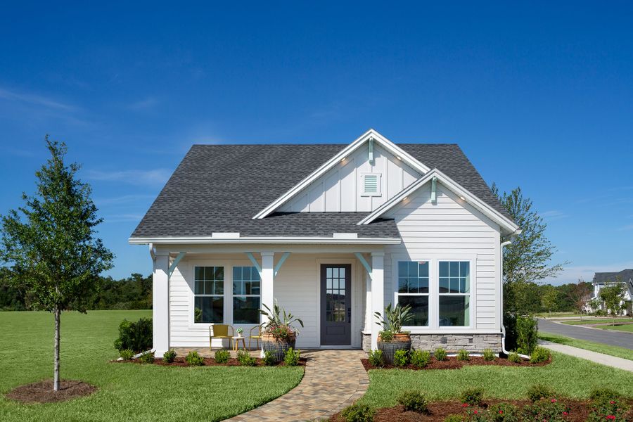 New construction Single-Family house The Bumblebee, 45 Rushing Drive, Saint Augustine, FL 32092 - photo