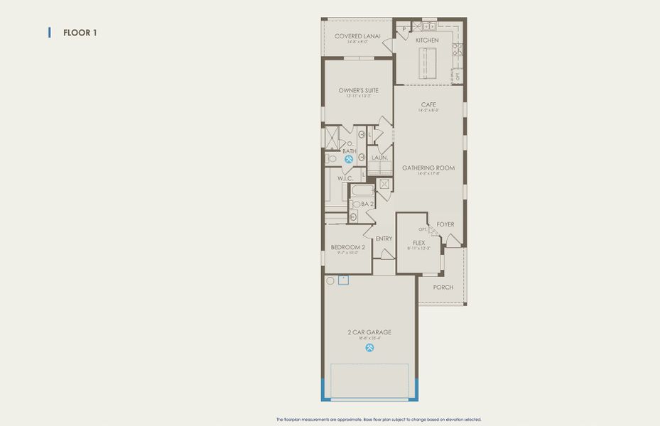 Candlewood Floor Plan, Quick Move-In Home, Floor 1