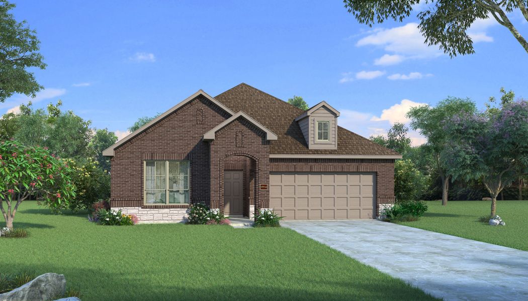 New construction Single-Family house Basswood II, 2229 Sheppards, Waxahachie, TX 75167 - photo