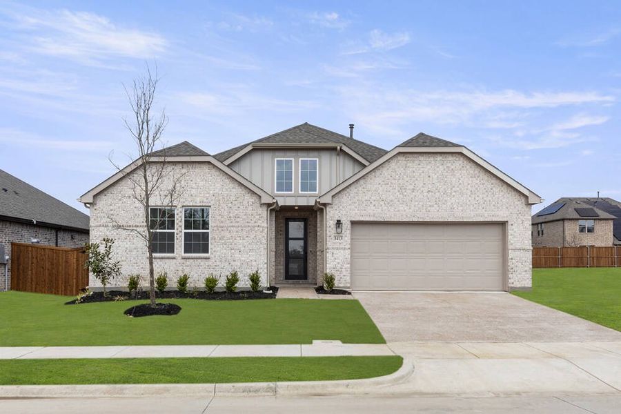 New construction Single-Family house Lampasas, 2605 Lovegrass Lane, Melissa, TX 75454 - photo