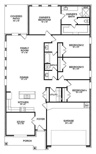 New construction Single-Family house 2610 Calico Trace Way, League City, TX 77521 - photo