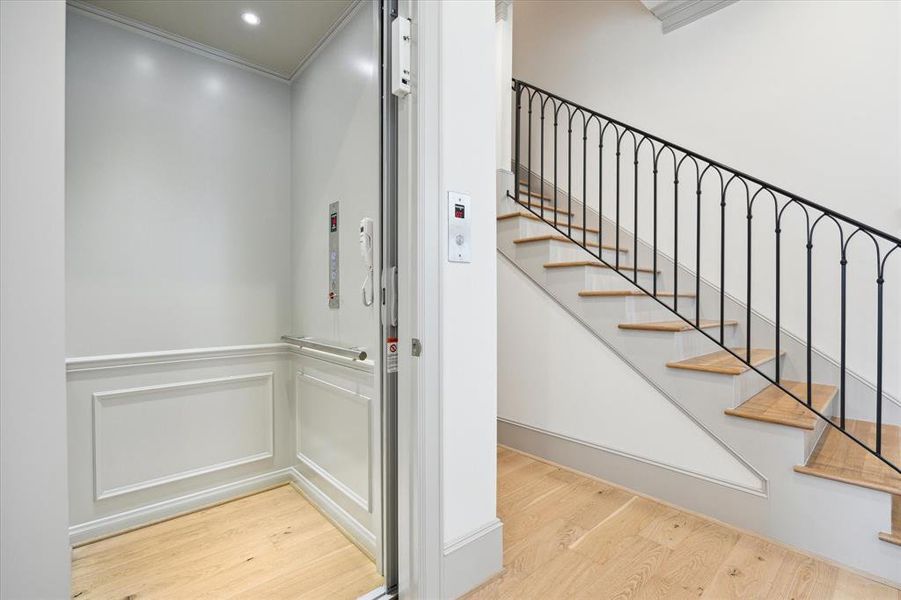 *Previous Model Home* Elevator capable.