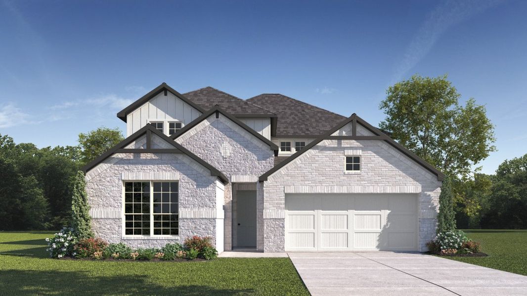 New construction Single-Family house 2212 Magnolia Hill Drive, Leander, TX 78641 The Parker- photo
