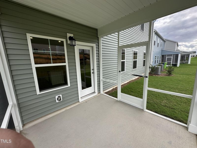 Screened Covered Porch