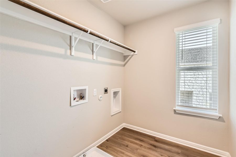 The in home laundry room is conveniently located upstairs off the game room making staying on top of your weekly chores a breeze.