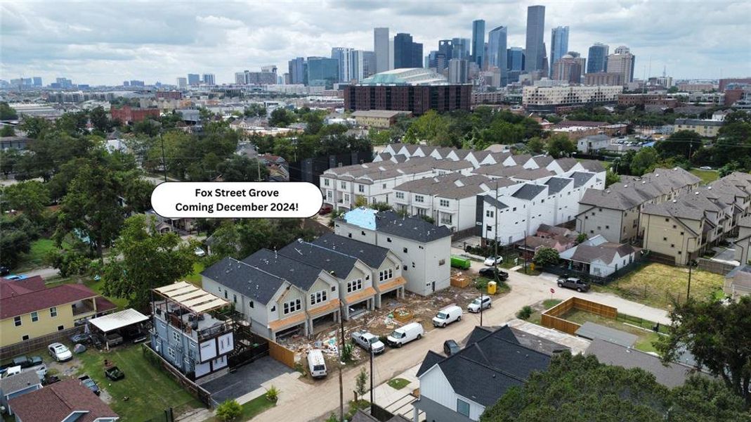 TOMO Homes and Jain & Company have collaborated to bring you Fox Street Grove! Located within walking distance of Navigation Boulevard's many restaurants and only 3 minutes from Midway's East River, these rare to find private driveway, private backyard homes are packed with tons of upgrades and premium finishes!