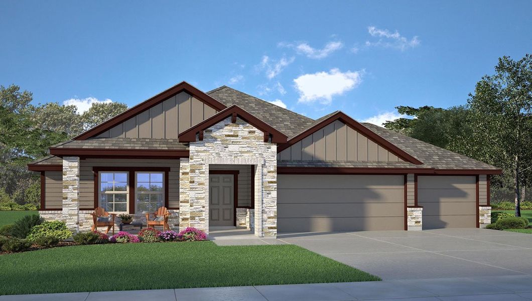 New construction Single-Family house Richmond, 14816 Armstrong Loop, Salado, TX 76571 - photo