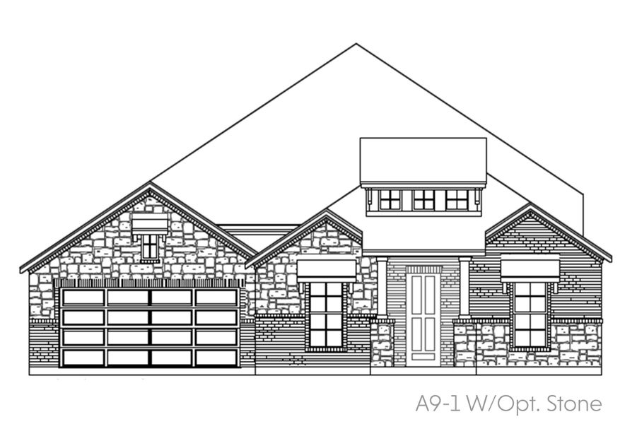 Richmond A9-1 W/Stone Opt. - Front Entry