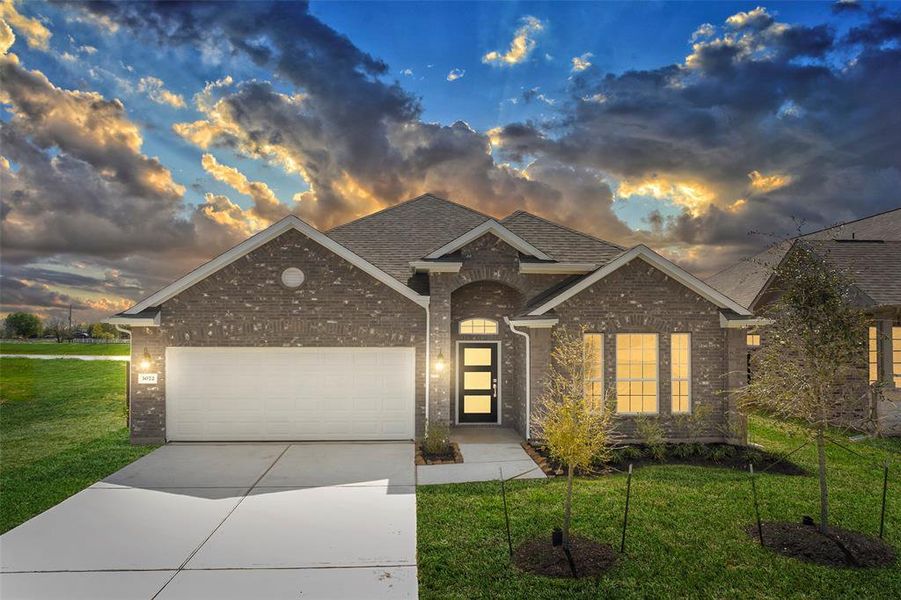 New construction Single-Family house 3072 Sunmoon Lane, Katy, TX 77493 The Epsom- photo