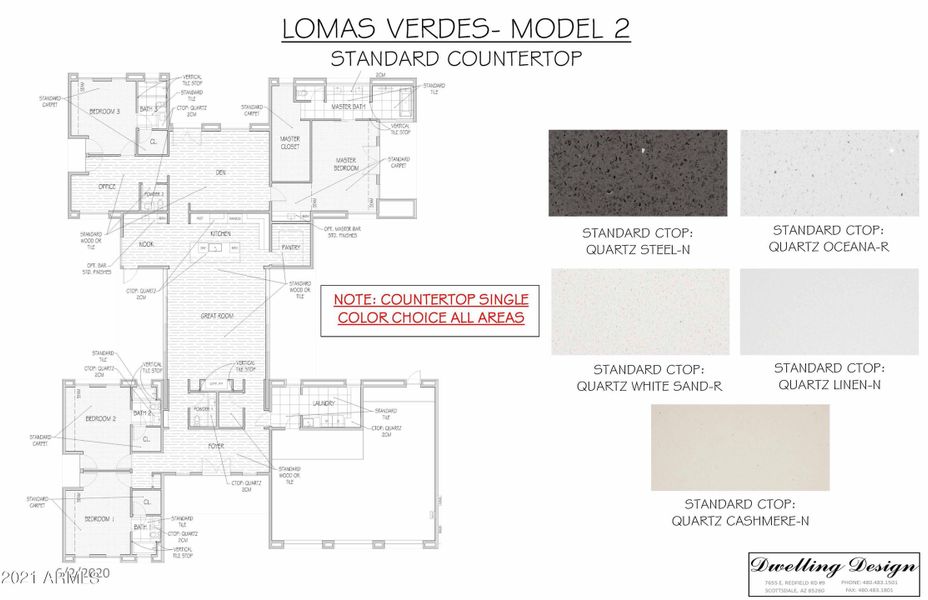 Model 2 - Countertops