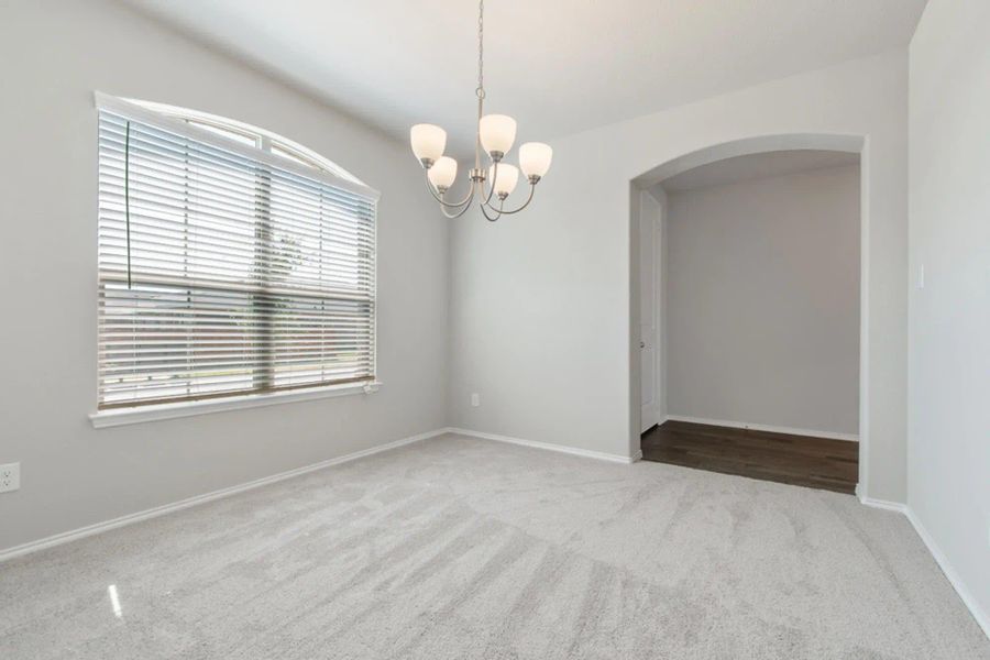 Dining Room | Concept 2870 at Silo Mills - Select Series in Joshua, TX by Landsea Homes