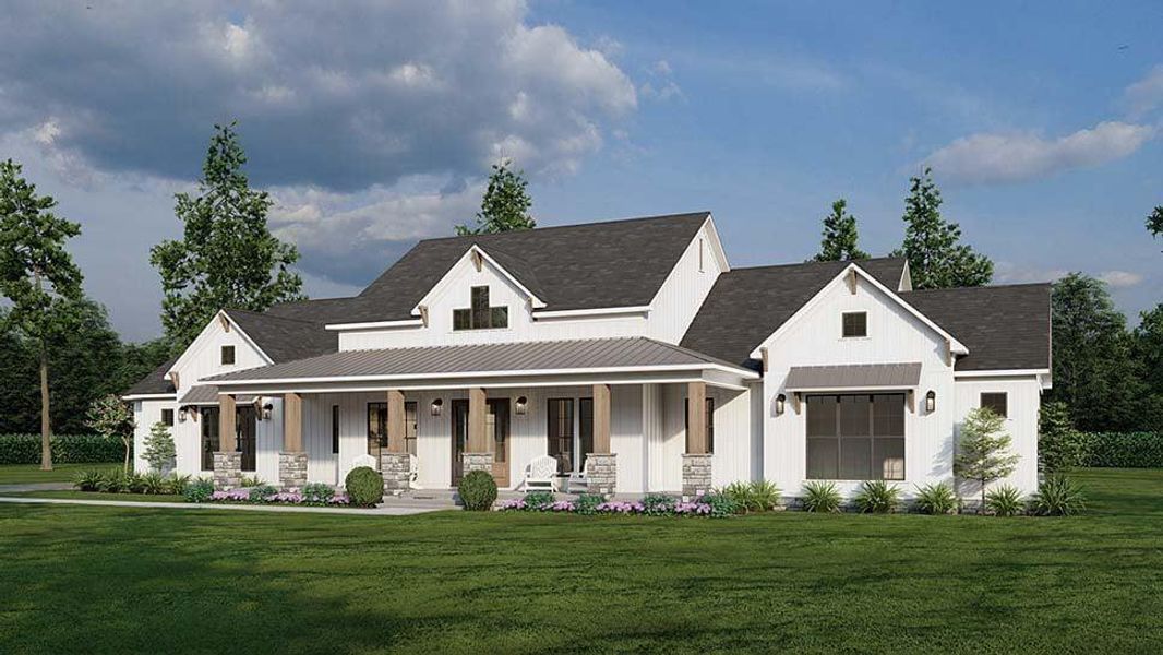 This is a 3D rendering of this home.