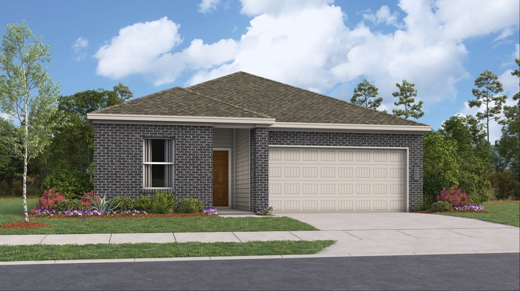 New construction Single-Family house 3950 Gristmill Way, San Antonio, TX 78245 Roffee- photo