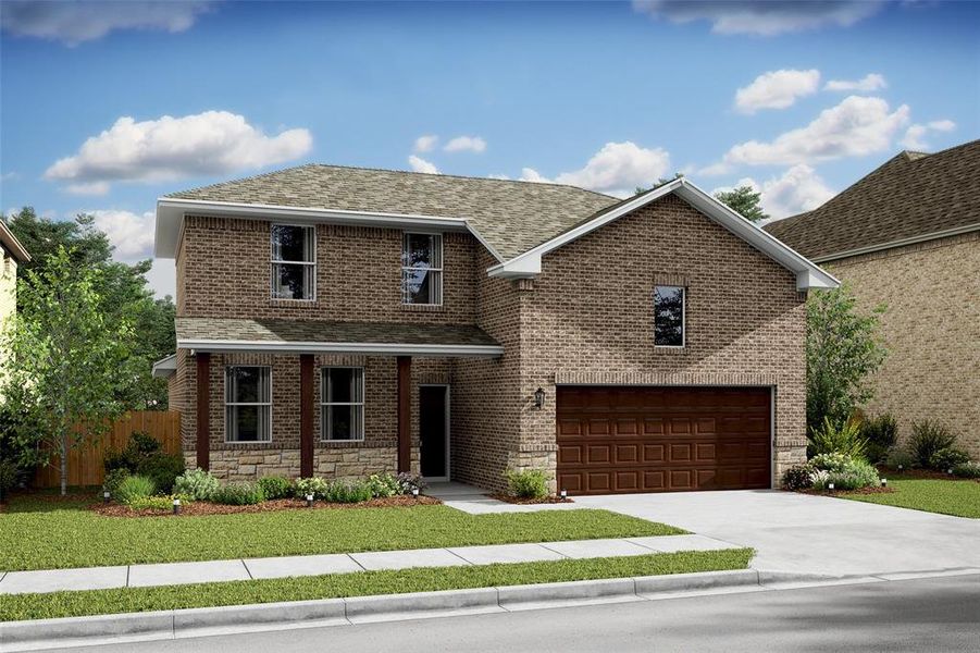 New construction Single-Family house 2508 Broken Bow Drive, Seagoville, TX 75159 Sweet Pea- photo