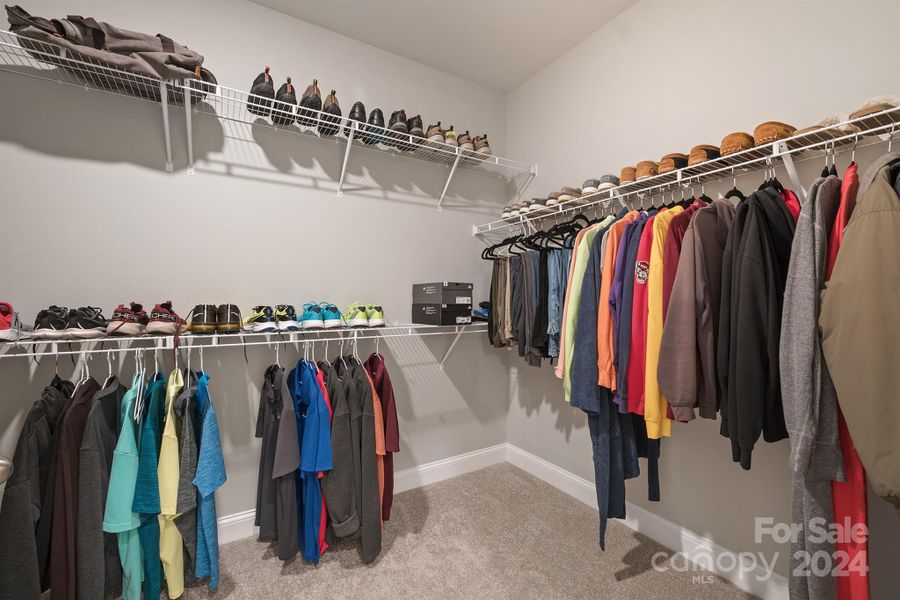 Primary BR walk-in closet