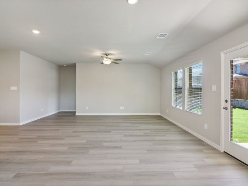 The Preston floorplan with the Sleek interior package.