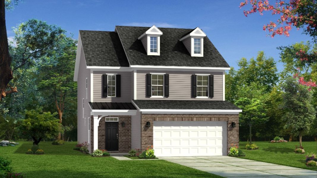 New construction Single-Family house 1011 Caswell Way Court, Durham, NC 27703 Malbec- photo