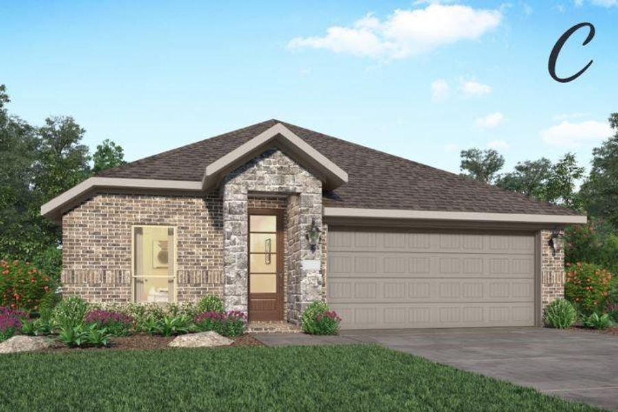 New construction Single-Family house 28703 Mount Bonnell Drive, New Caney, TX 77357 Donovan- photo