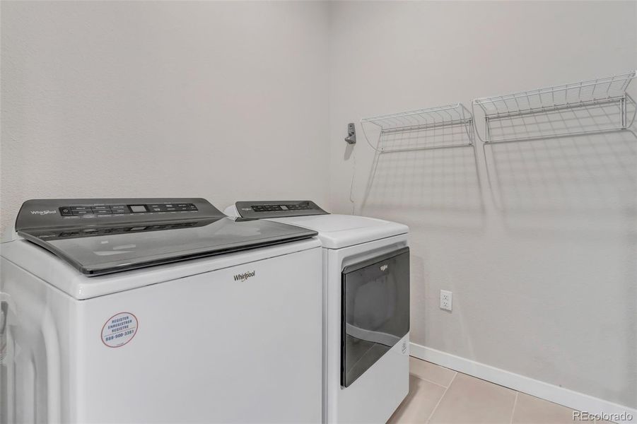 Whirlpool Washer and Dryer Included, In unit