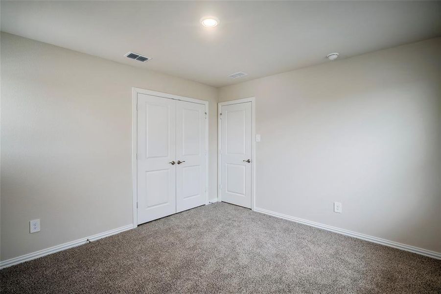 Secondary bedroom located on second floor