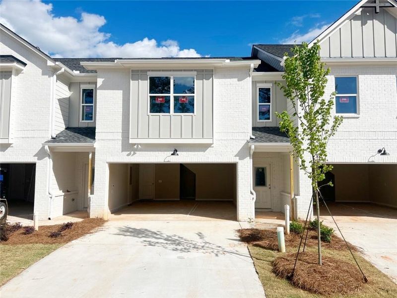 New construction Townhouse house 5550 Rock Place Court, Norcross, GA 30093 Queensland- photo