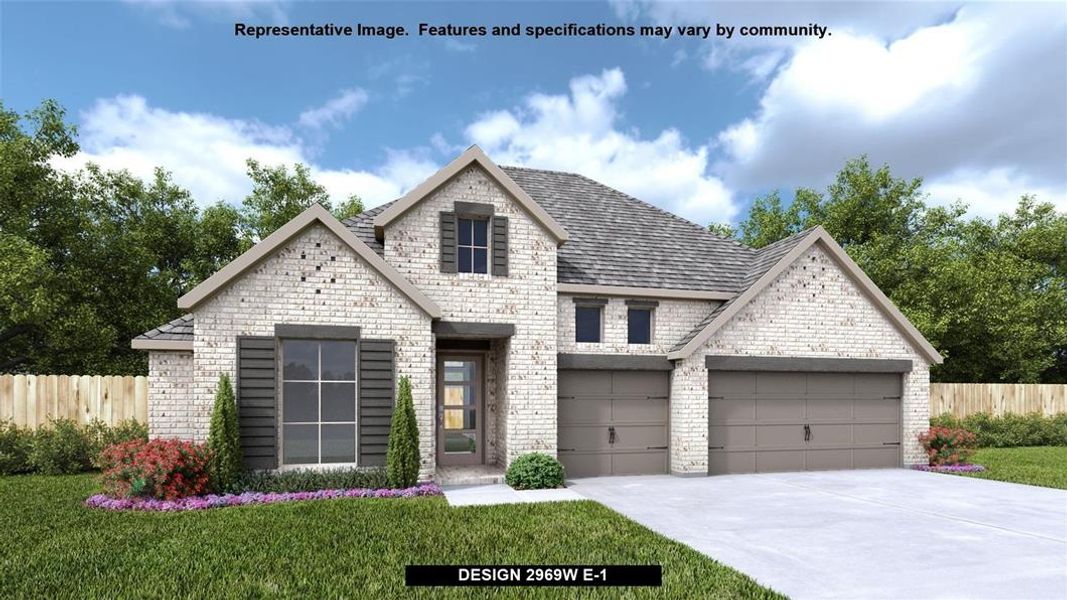 New construction Single-Family house Design 2969W, 124 Founders Grove Loop, Willis, TX 77318 - photo