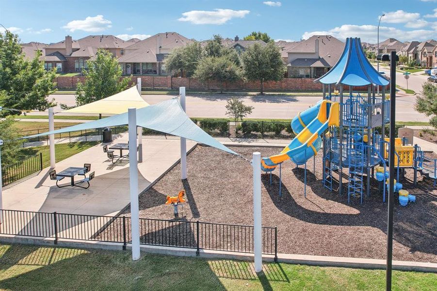 View of playground