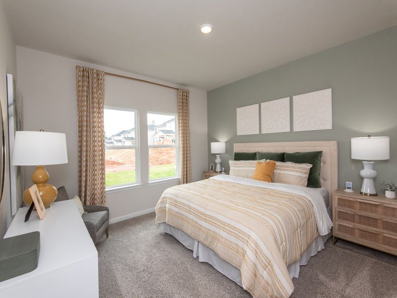 Enjoy easy access primary bedroom on the main level.
