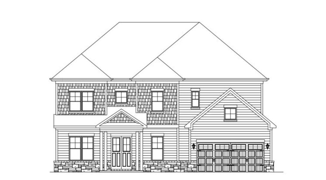 New construction Single-Family house CALLAWAY, 685 Old Alpharetta Road, Alpharetta, GA 30005 - photo