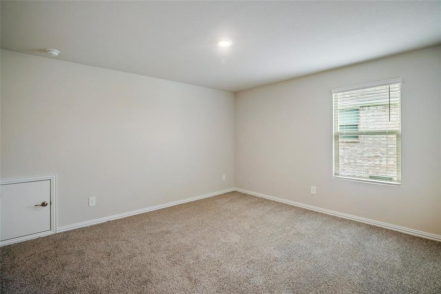 Secondary bedroom located on second floor