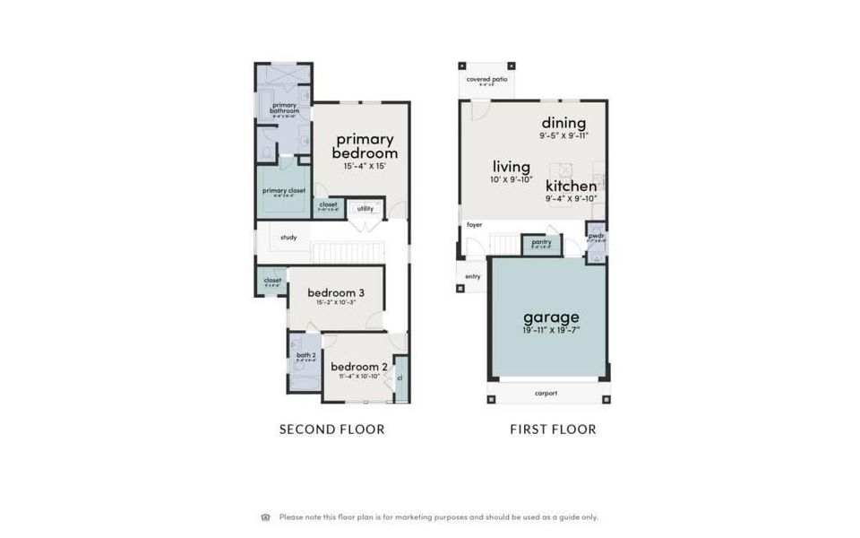 This home is in the final construction stage. Please visit our model home at 6410 Leopold Star Lane to see the builder's standard finishes. The Canary plan offers 1662 sqft with spacious 1st-floor living areas, a sizable yard and a well-placed 9 x 8 office space. Photos reflect similar finishes  from the same builder