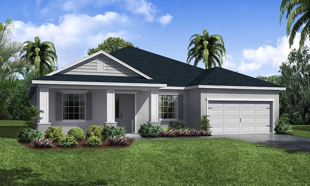 New construction Single-Family house Savannah, Druliner Road, Saint Cloud, FL 34771 - photo