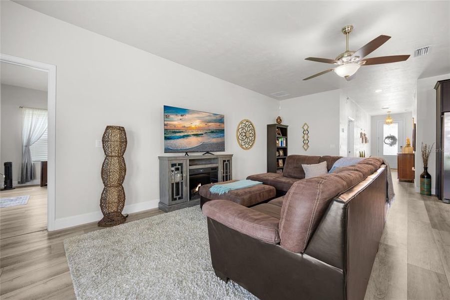 Spacious Living Room