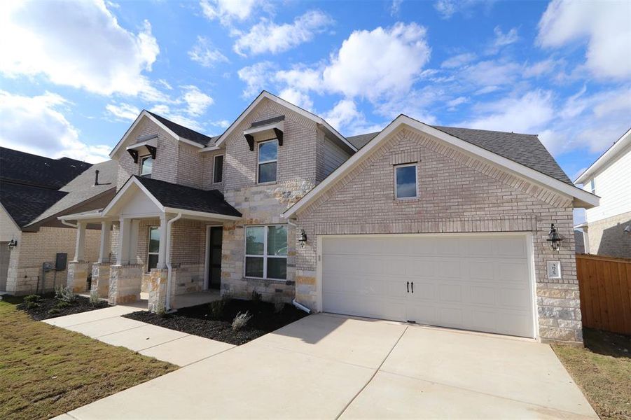 New construction Single-Family house 3825 Waxahachie Rd, Leander, TX 78641 Dickinson - photo