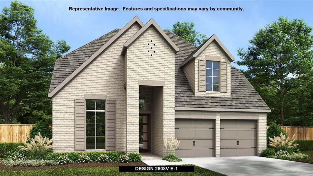 New construction Single-Family house Design 2608V, 10031 Mitra Way, San Antonio, TX 78224 - photo