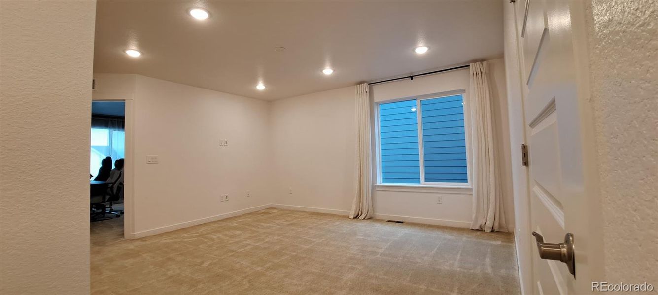 upstairs family room