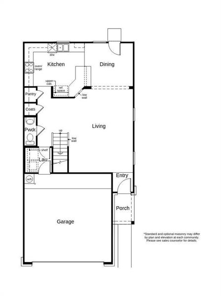 This floor plan features 3 bedrooms, 2 full baths, 1 half bath, and over 1,600 square feet of living space.