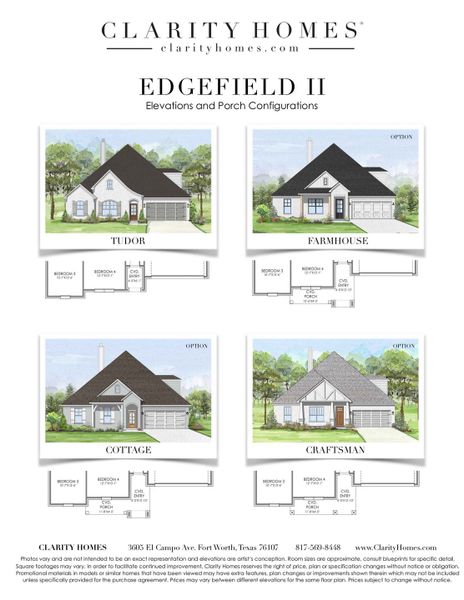 New construction Single-Family house Edgefield II, 101 Observation Drive W, Aledo, TX 76008 - photo