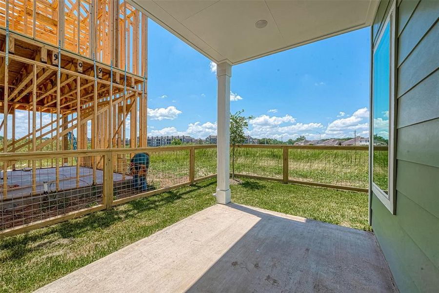 Back Covered Patio