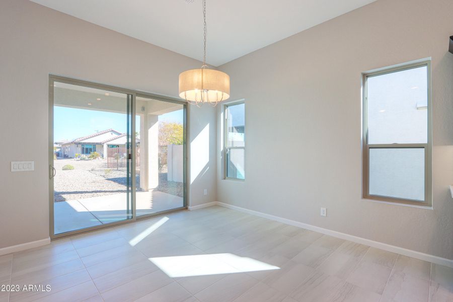 Dining area