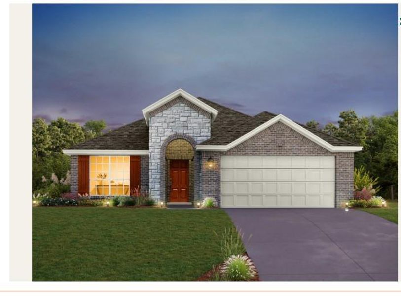 New construction Single-Family house 8300 Grenadier Dr, Austin, TX 78738 Danbury Homeplan- photo