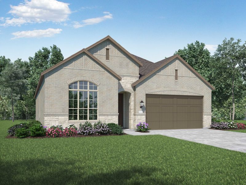 New construction Single-Family house Denton Plan, 3807 Los Altos Boulevard, Sherman, TX 75090 - photo